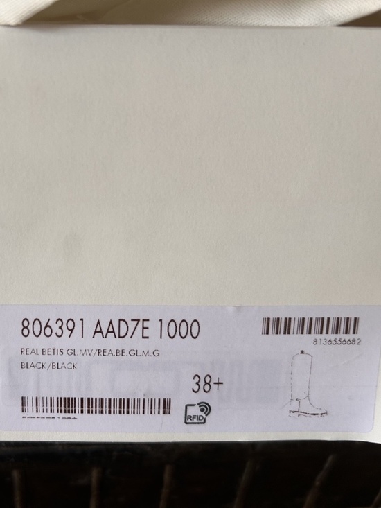 GUCCI Équestrian Noir Knee Boots Monogram Embossed Leather Size 8.5 NIB 806391 - Picture 10 of 12